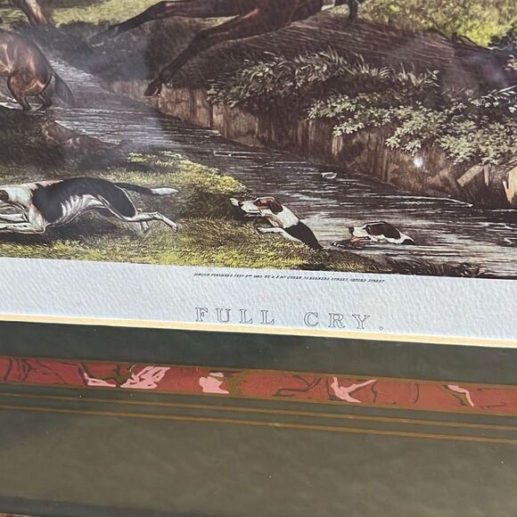 William J Shayer 20th Century French Framed Watercolor Hunt Scene Print Set of 3 - Picture 5 of 13